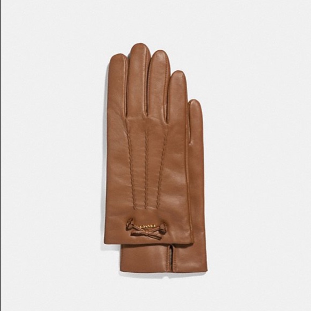 Coach Leather Gloves